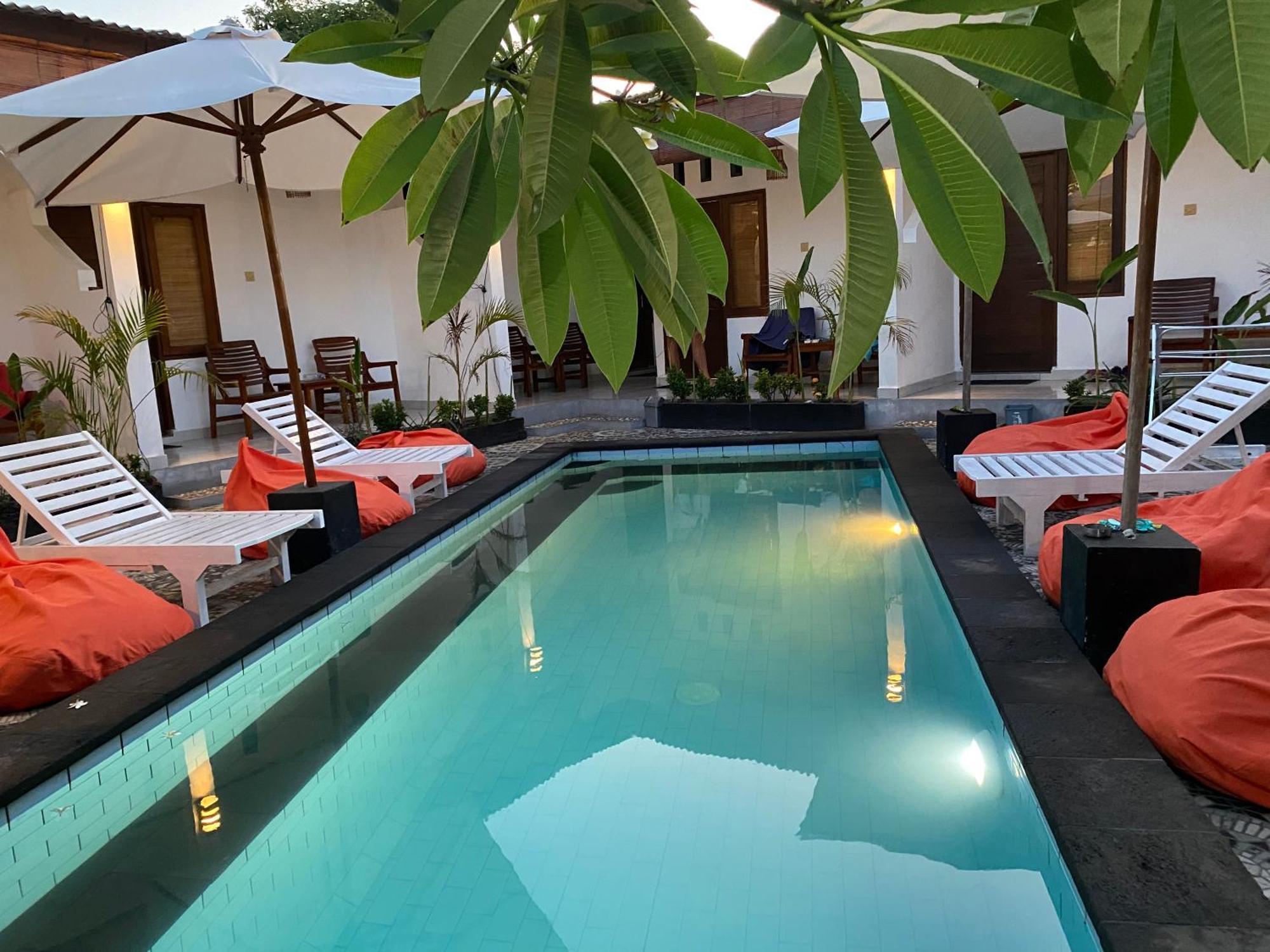 Cape Rose2 Hotel Gili Trawangan Bagian luar foto