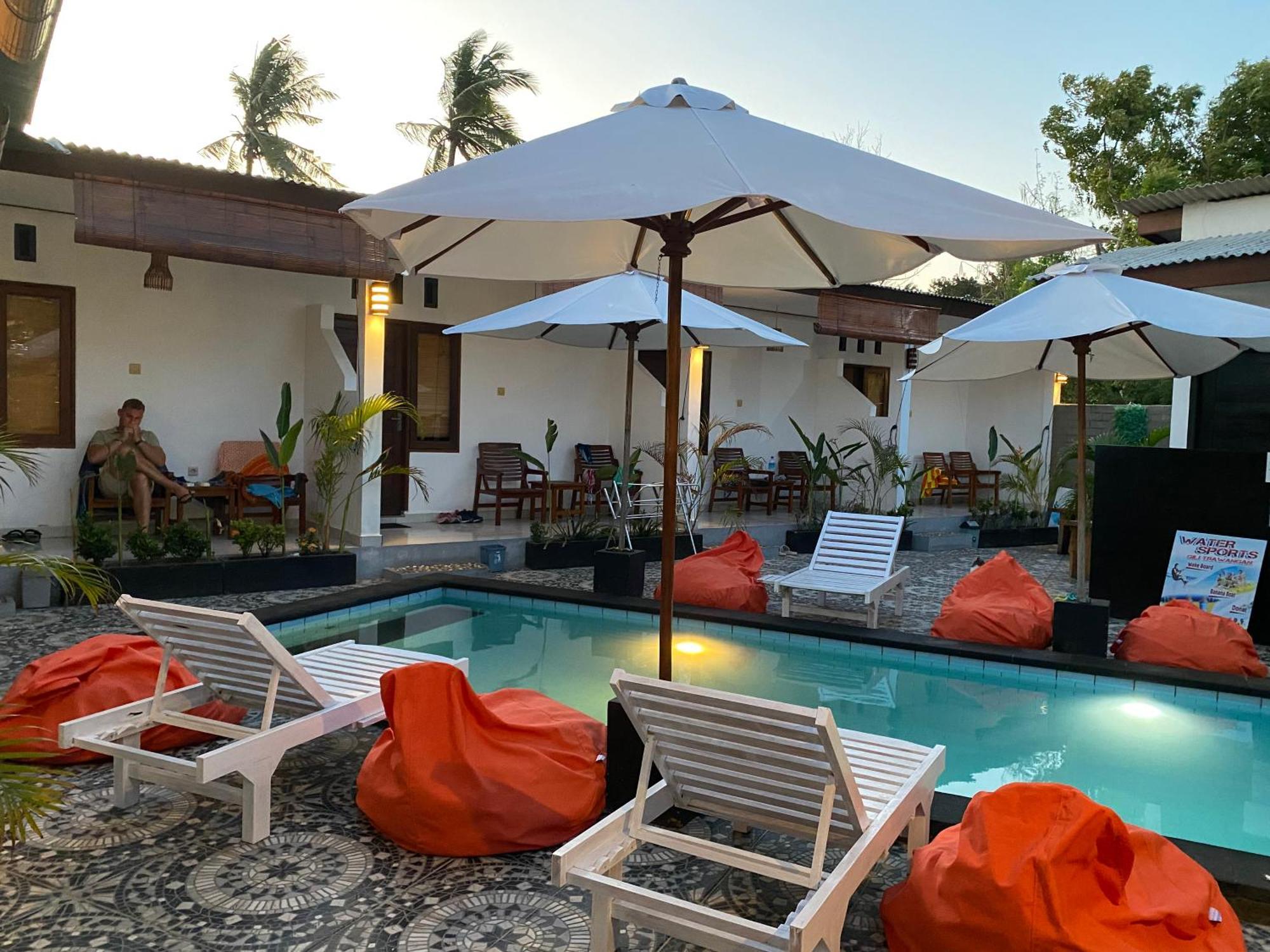 Cape Rose2 Hotel Gili Trawangan Bagian luar foto