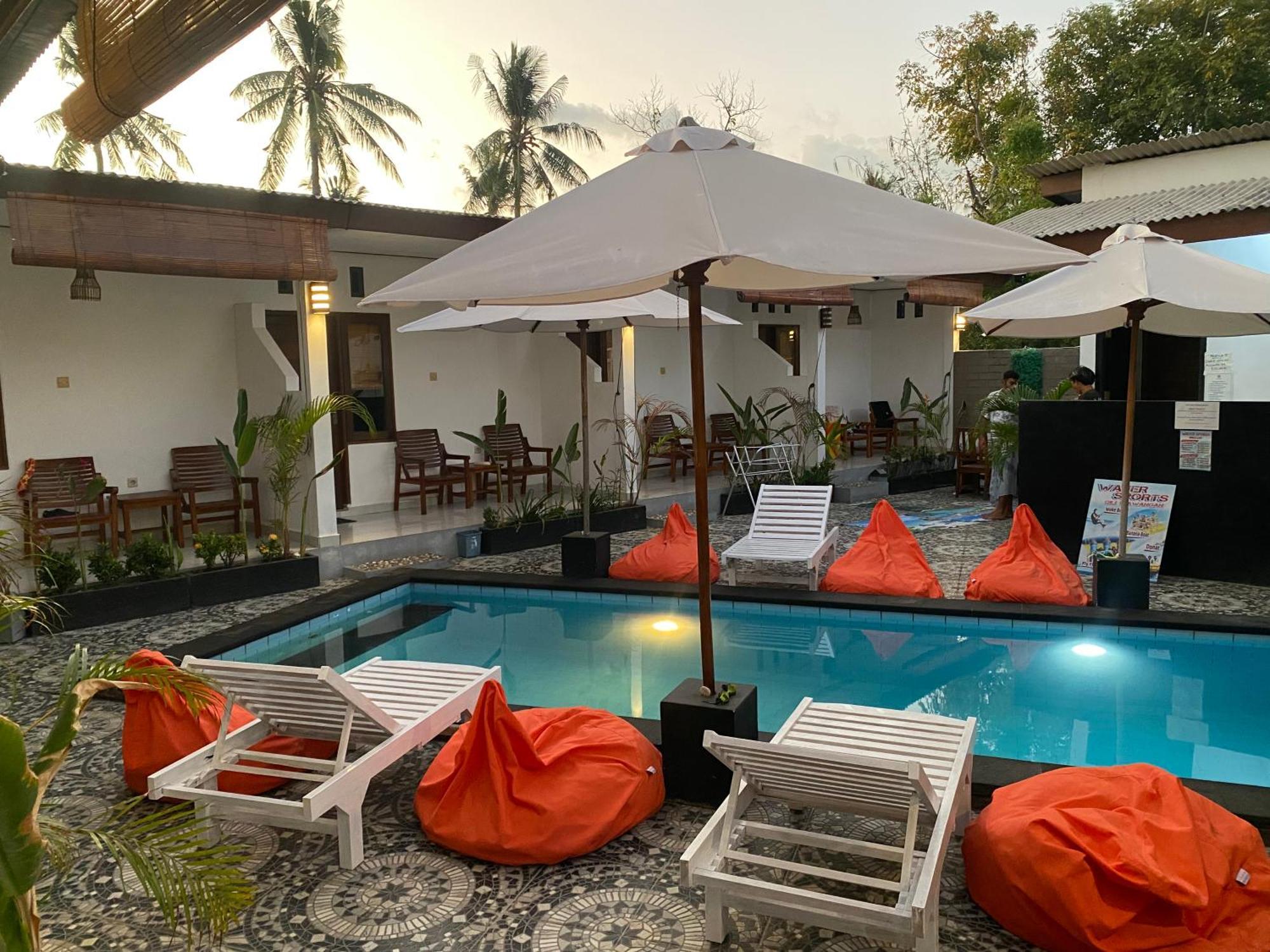 Cape Rose2 Hotel Gili Trawangan Bagian luar foto